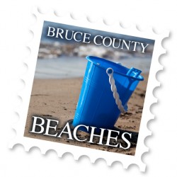 Regional Tourism Beaches Stamp